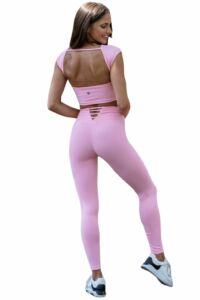 Kép 2/2 - Indi-Go Fancy leggings rózsaszín 'M'