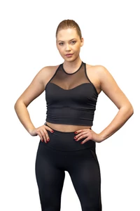 Kép 1/2 - Indi-go fitness fekete crop top