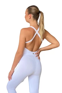 Kép 2/2 - Fehér fitness overall