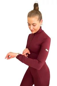 Kép 4/4 - Indi-Go Dragonfly Burgundi ZIP felső
