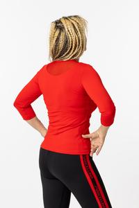 Kép 4/5 - Indi-Go X MARCELLINA leggings fekete- piros 'M'