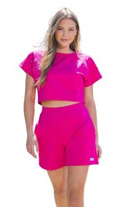 Kép 1/2 - Indi-Go Bubble gum bermuda, fuxia S