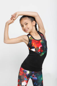 Kép 5/7 - Indigo Fitness Style – Kids Flowers Zoé trikó
