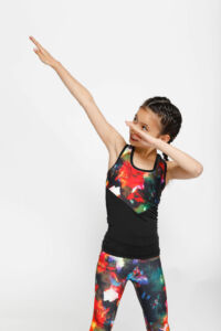 Kép 6/7 - Indigo Fitness Style – Kids Flowers Zoé trikó