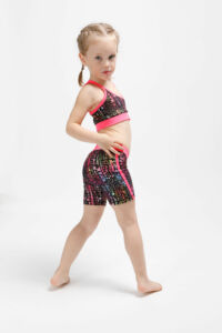 Kép 3/5 - Indigo Fitness Style – Kids Kaméleon fitness short