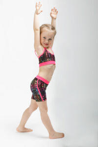 Kép 4/5 - Indigo Fitness Style – Kids Kaméleon fitness short