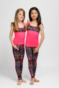 Kép 4/6 - Indigo Fitness Style – Kids Kaméleon fitness leggingss
