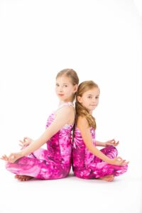 Kép 1/3 - Kids Harmony Pink fitness trikó, 158-164