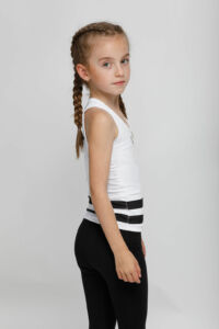Kép 2/7 - Kids Lara white fitness trikó