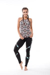 Kép 2/5 - Indi-Go Mexico Night spagetti fitness trikó, XL