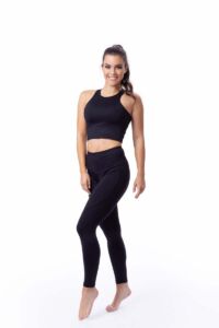Kép 2/5 - Yoga Secret leggings - fekete
