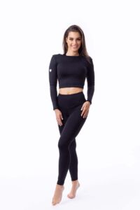 Kép 4/5 - Yoga Secret leggings - fekete