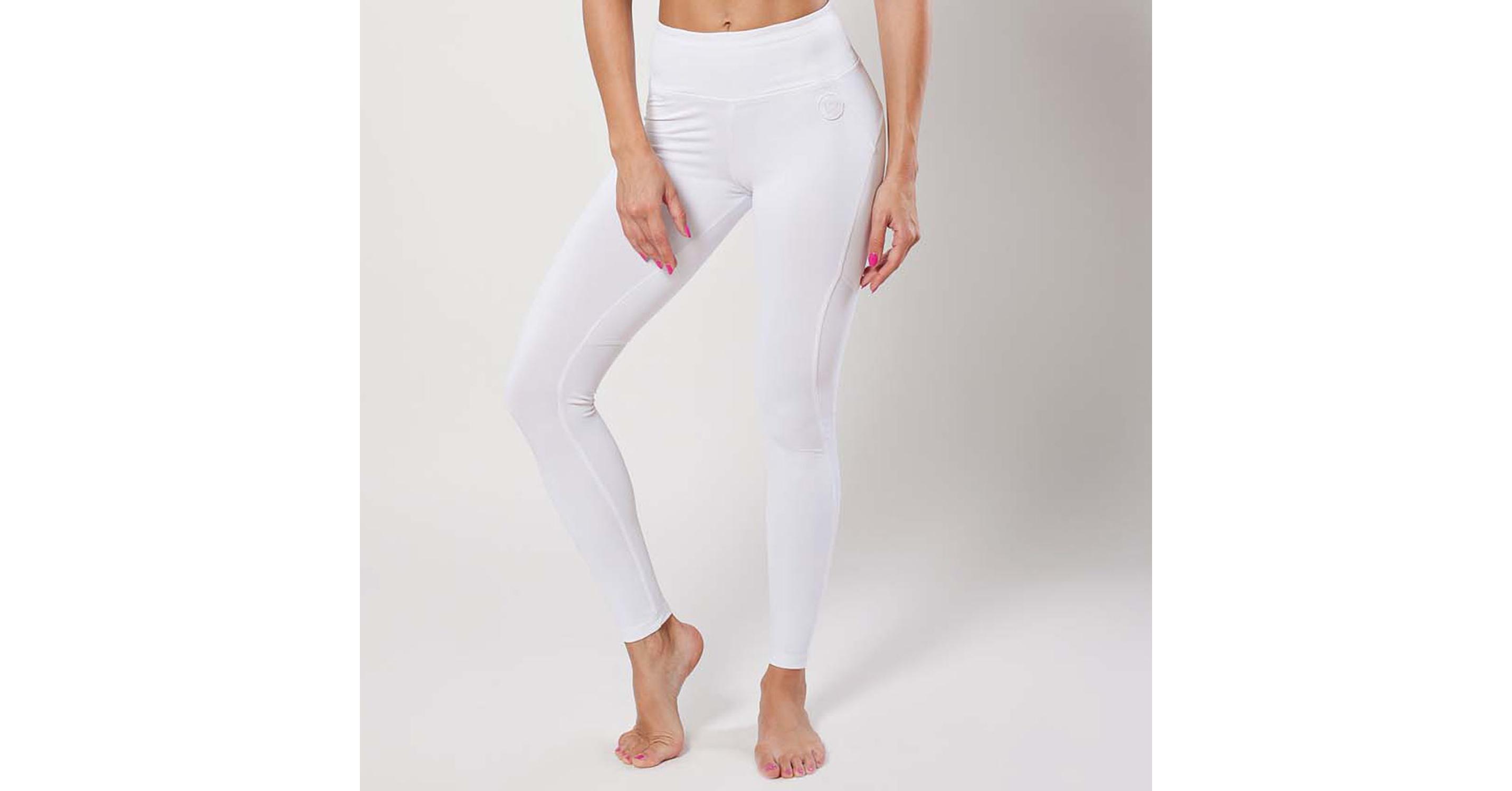 Fehér alakformáló leggings, L-6XL-ig-Gréta Gardrób
