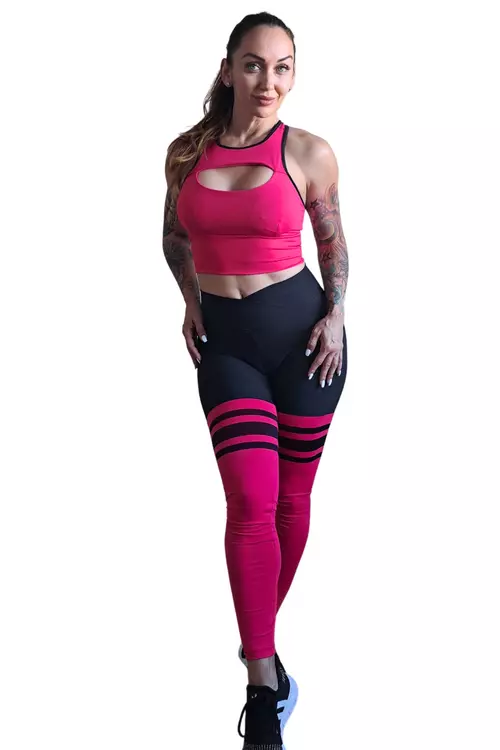 Indi-Go FitChallenge fitness fuxia, pink, rózsaszín leggings