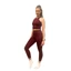 Indi-Go Dragonfly Burgundi Leggings 'S'